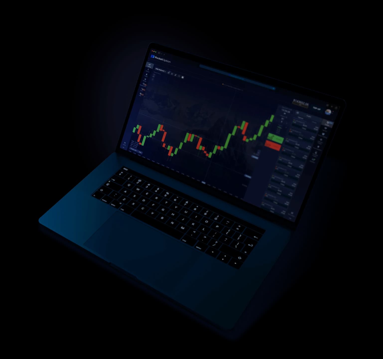 Pocket Option trading terminal